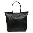 Black Foldable Tote Luggage Purse Travel Bag