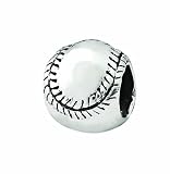 Sterling Silver Reflections Kids Softball Bead (3.25mm Diameter Hole)