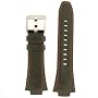 Seiko Original Leather Sportura Black Watch Band 15mm and Genuine Seiko Spring Bars