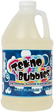Tekno Bubbles Gold Black Light Bubbles, 1/2 Gallon