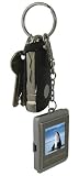 englishop Black 32 MB Digital Photo Frame Keyring 1.5 Inches - Stores 435 Images