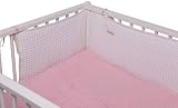 Koeka 77x97cm Amsterdam Playpen Mat (Baby Pink/White Waffle): baby pink playpen