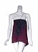 GEREN FORD One Strap Silk Ruffle Top in Violet