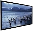 Accuscreen 800019 106-Inch HDTV Fixed Wall Sound Screen