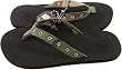 Camouflage Themed Heavy Duty Flip Flop Sandals Women's Sizes
