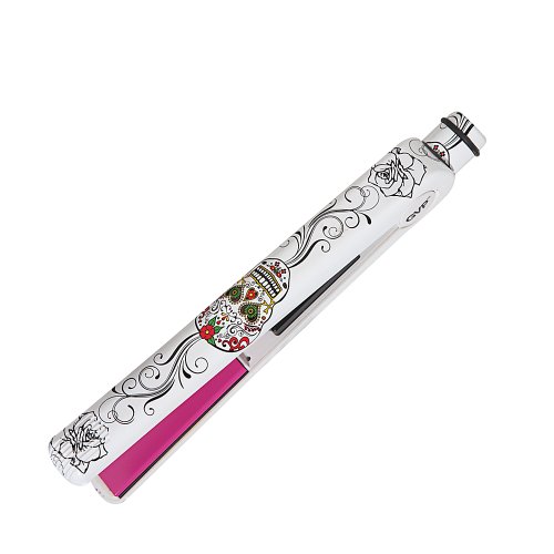 GVP Ceramic Skull Tattoo Print Flat Iron lowest price