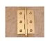 Butt Hinges Brass 2 x 13/8"