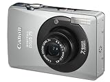 Canon IXUS 75 Digitalkamera (7 Megapixel, 3-fach opt. Zoom, 3 Display) silber-schwarz