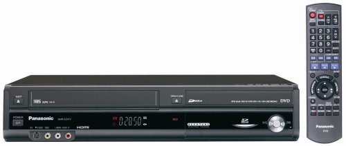 Panasonic DMR-EZ47V Up-Converting 1080p DVD-Recorder/VCR Combo with Built In Tuner