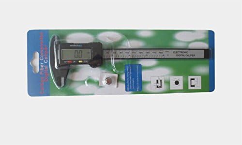 DealPark 6-Inch Digital Caliper with Extra-Large LCD Screen and Battery