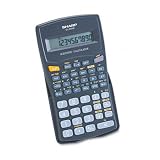 EL-501WBBK Scientific Calculator, 10-Digit LCD