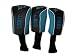 Detroit Lions 3 Pack Mesh Longneck Headcover Set