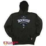 Colorado Rockies Therma Base Authentic Collection Momentum Performance Hooded Fleece