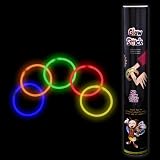 50 8 Glow Stick Bracelets Assorted Colors Glowsticks