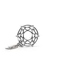 Novobeads Dreamcatcher Sterling Silver Charm Bead - Made in USA w imported materials - Fits all major bead bracelets