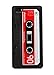 #1 iPhone 5 Cassette Case by Rocketcases - Black Model - Superior fit - Black, Blue, Red, White, Pink, Green Colors - iPhone 5S & iPhone 5 Compatible - Retail Box Packaging