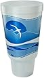 Dart 44AJ32H 44-Ounce Flush Fill Capacity Ocean Blue Horizon Stock Print Foam Cup 20-Pack (Case of 15)