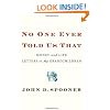 No One Ever Told Us That: Money and Life Letters to My Grandchildren