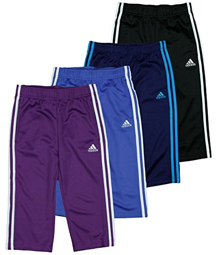 Adidas Big Girls Climalite 3-Stripes Capri Athletic Pants