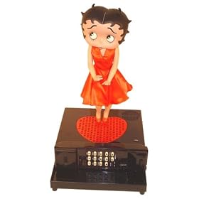 Betty Boop Animated Talking Collector Phone