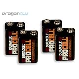 Four 9 Volt Batteries For Your Mach RC Airship, Eyecam Or Bladerunner Transmitter by Draganfly Innovations Inc.