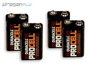 41NskbjM49L Four 9 Volt Batteries For Your Mach RC Airship, Eyecam Or Bladerunner Transmitter