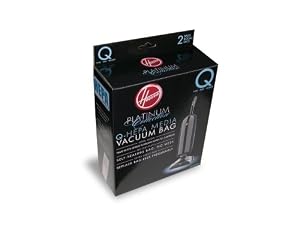 Hoover AH10000 Platinum Type-Q HEPA Vacuum Bag, 2 Count
