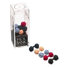 Fashion Fabric Knot Cufflinks