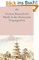 Briefe in die chinesische Vergangenheit. Roman.