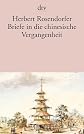 Briefe in die chinesische Vergangenheit
