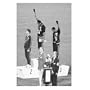 Professionally Plaqued Black Power (Tommie Smith & John Carlos, Olympics, 1968) Photo Print Poster - 11x14 with RichAndFramous Black WoodMounting