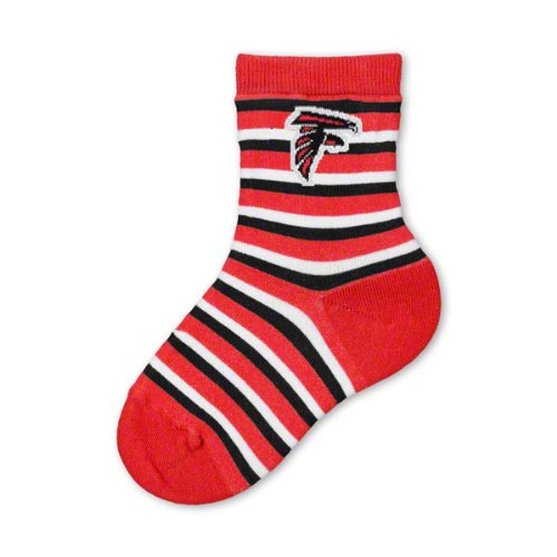 Atlanta Falcons Toddler Black NFL Stripe Socks