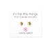 Dogeared It's the Little Things Starburst Stud Earrings