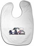 Personalised Koolart Porsche 911 Carrera Car Baby Bib