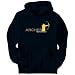 Archery - Only For The Brave Sports Mens Hoodie (Navy Blue, Sizes X-Small - XXX-Large)