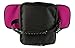 Isolator Fitness 3 Meal ISOBAG Insulated Lunch Bag Cooler with Stackable Meal Prep Containers, ISOBricks, Strap - Fuschia/Black Accent