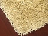 Euro Shag Rug - Wheat, Extra Thick twisted Acrylic Yarn - 4 Sizes Available