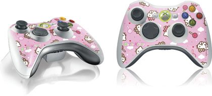 Skinit Hello Kitty Lollipop Pattern Vinyl Skin for 1 Microsoft Xbox 360 Wireless Controller
