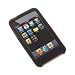 Groov-e Silicone Case with Screen Protector & Cleaning Cloth for New Apple iPod Touch - 8GB 16GB 32GB 64GB - Black