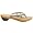 Skechers Cali Women's Vamp Charm Thong,Silver,7 M