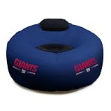 New York Giants - NFL Vinyl Inflatable Chair w/ faux suede cushions