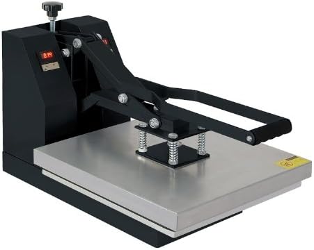 15" x 15" Sublimation Heat Transfer Press Machine - Clamshell - Model PRO-3804X - Black & Silver