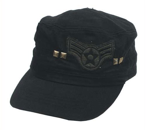 Lässige PT Army Cap GI schwarz-vintage