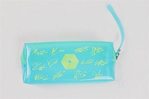 EXO kpop overdose signature pencil case Bag EXO-K EXO-M (green)