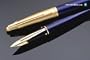 Waterman Edson Sapphire Blue Fountain Pen Medium Nib
