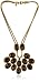 Trina Turk Snake Chain Cabochon Tigers Eye Gold Tone Necklace