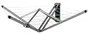 Brabantia Wallfix Wall Mounted Dryer, 24m