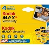 Kodak Max Versatility With Film -135 400 ASA - 24 Expouser, 4 rolls