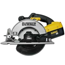 DEWALT DC310K 28-Volt 6-1/2 inch Lithium Ion Cordless Circular Saw with NANO Technology