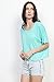 TheMogan Women's Slouchy Short Sleeve Loose Fit Crop Top Casual Fashion T-shirts